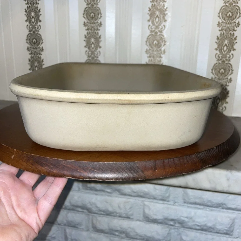 Pampered Chef 9 X‎ 13 Baking Casserole Dish Family Heritage Stoneware Cook Bake
